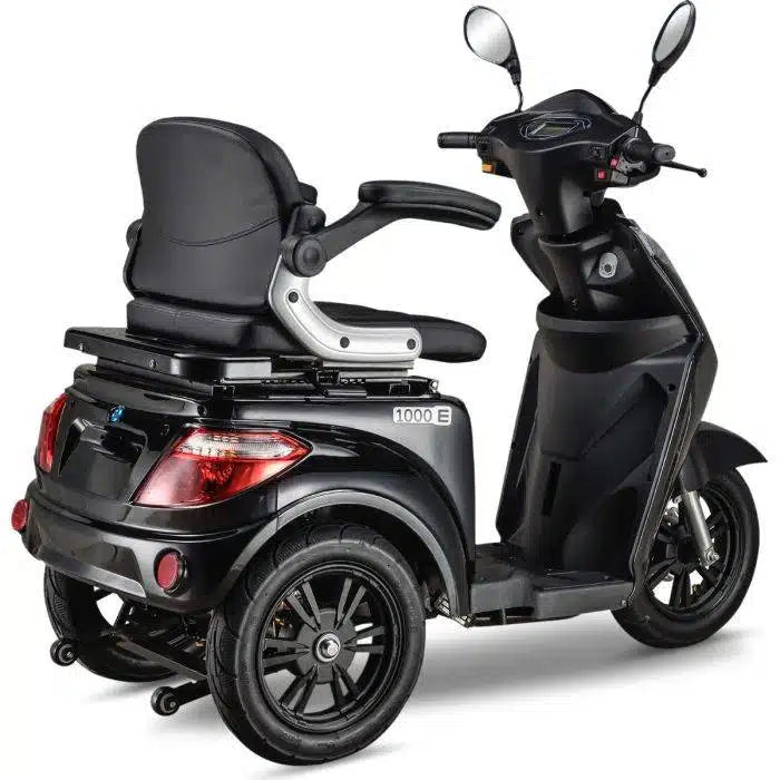 IVA E1000 Scootmobiel – IVA E1000 Zwart & Zilver