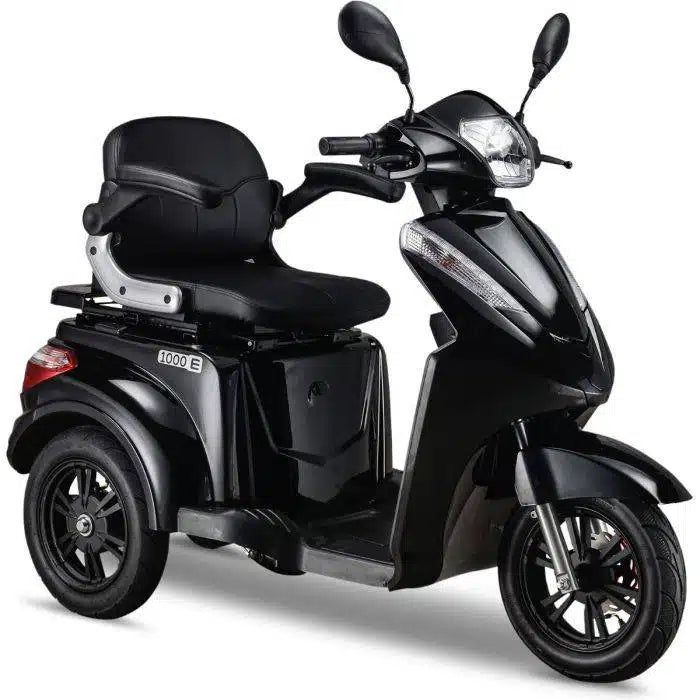 IVA E1000 Scootmobiel – IVA E1000 Zwart & Zilver